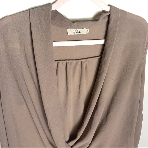 Elodie Cross front Blouse M - Picture 7 of 14